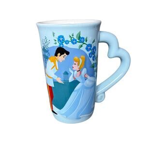 Disney Princess. Cinderella Believe In Yourself Ceramic Tall Mug Blue